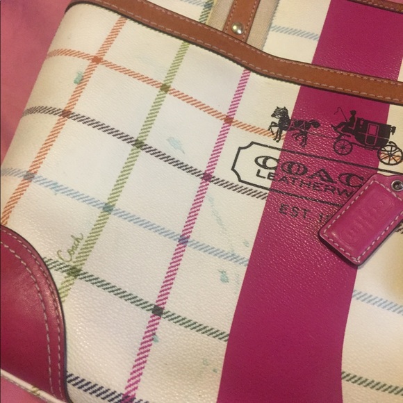 Coach handbag and wristlet set - Picture 3 of 3